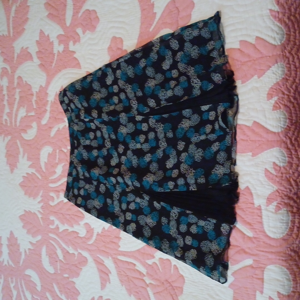 Alfani silk skirt with pleats